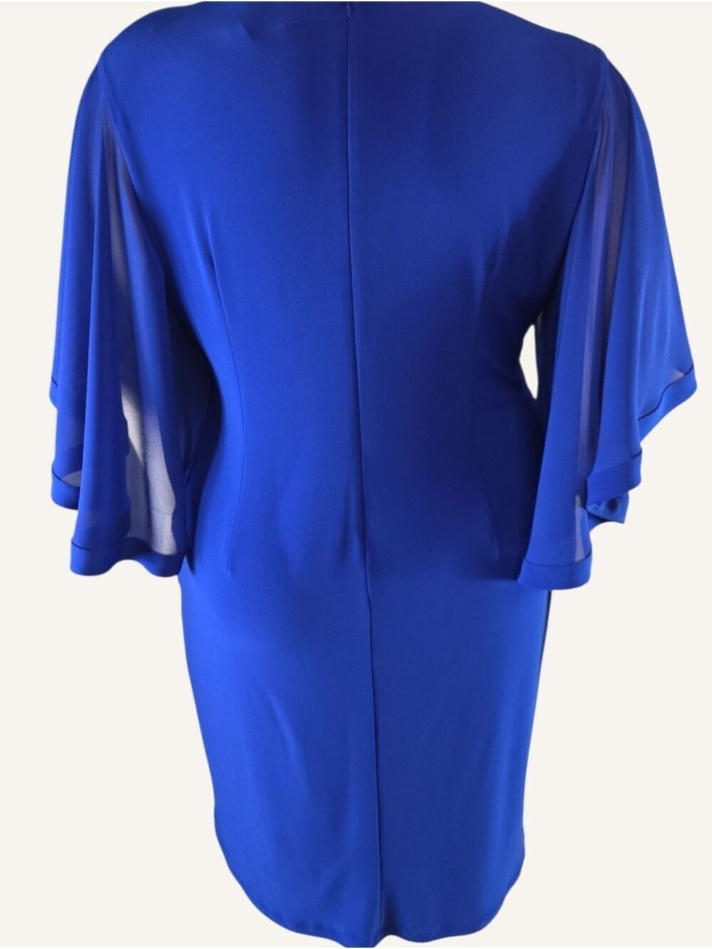 Joseph Ribkoff Royal Blue Wedding Guest Dress Size 20 NWT - Picture 7 of 9